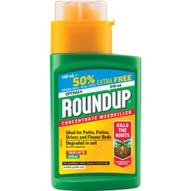 Roundup Optima+ Concentrate 140ml + 50% Extra Free